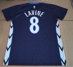 NBA 8 Lavine Minnesota Timberwolves Maillot manche courte imprimé